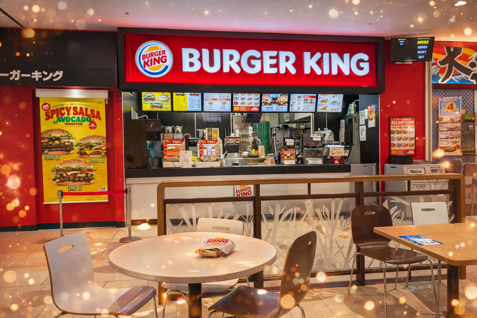 ChatGPTで実写風に変換したバーガーキング