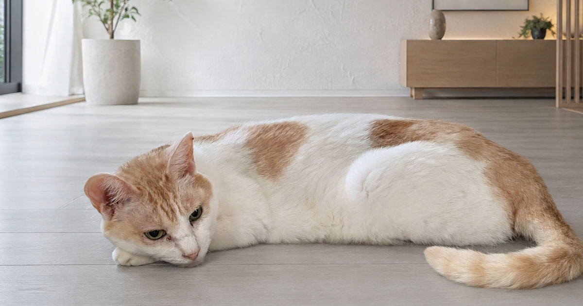 Featured image of post 【08月26日の写真日記】床で伸びるチャコと長いものステーキと80%の俺俺歩数計