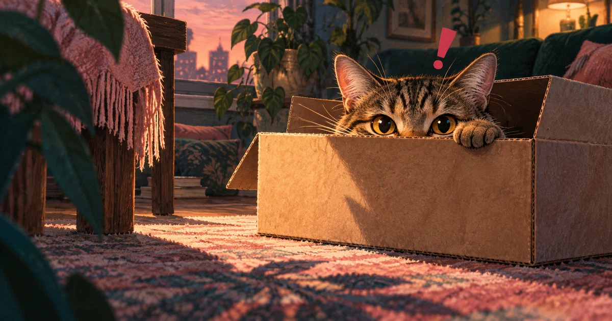 Featured image of post 猫と『メタルギア』の意外な共通点？ ダンボール好きの猫に捧げるユニークな爪とぎボックス